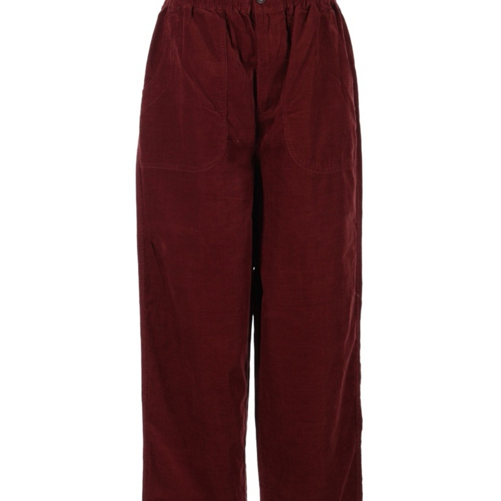 Madewell Tapered Huston Pull-On Crop Pants in Corduroy